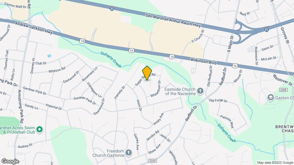 425 Shallowood Ln Map and Location Details