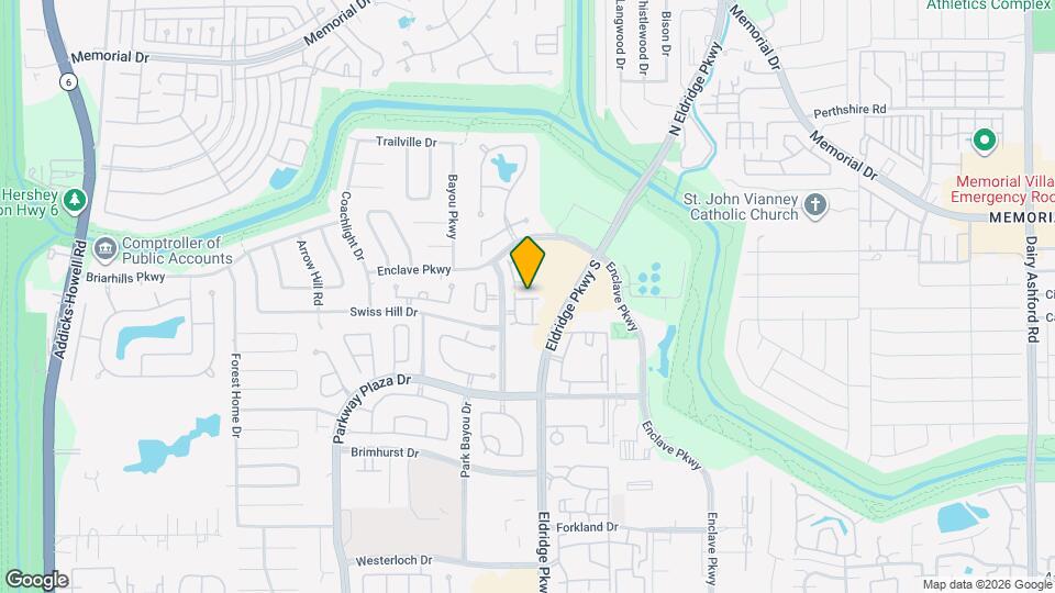 13514 Broadmeadow Ln Map and Location Details