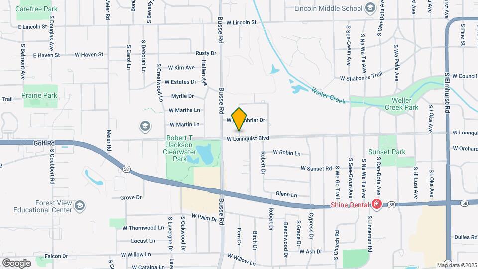 810 S Edgewood Ln Map and Location Details