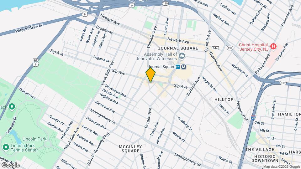 14 Tonnele Ave, Unit #2 Mapa y Detalles de la Ubicación