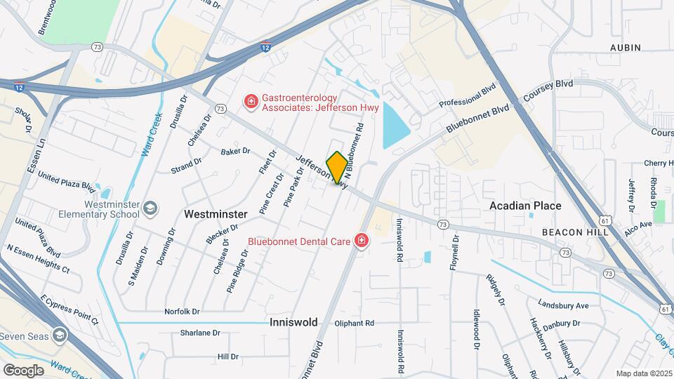4218 Bluebonnet Rd Map and Location Details
