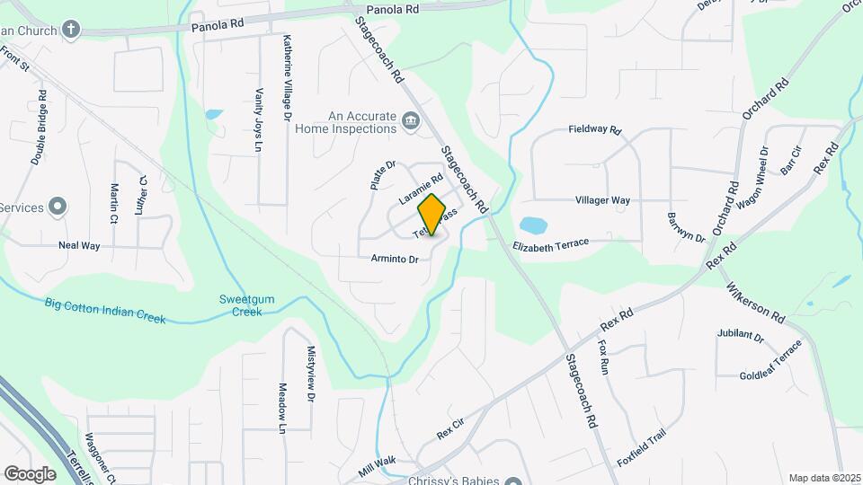 5629 Platte Dr Map and Location Details