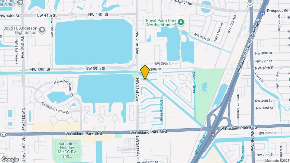 2001 NW 36th St Map and Location Details