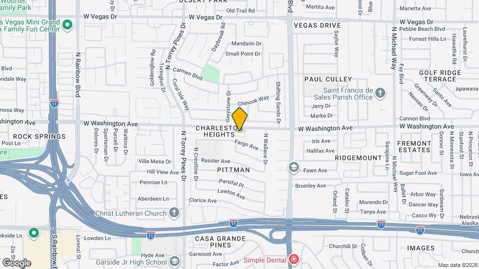 6241 W Washington Ave, Unit SI ID1620952P Map and Location Details