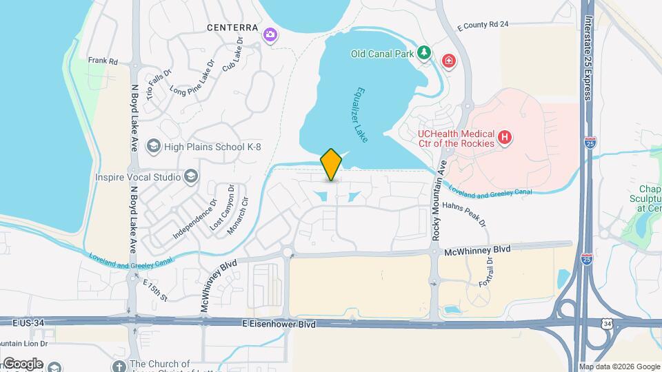 4775 Hahns Peak Dr Map and Location Details