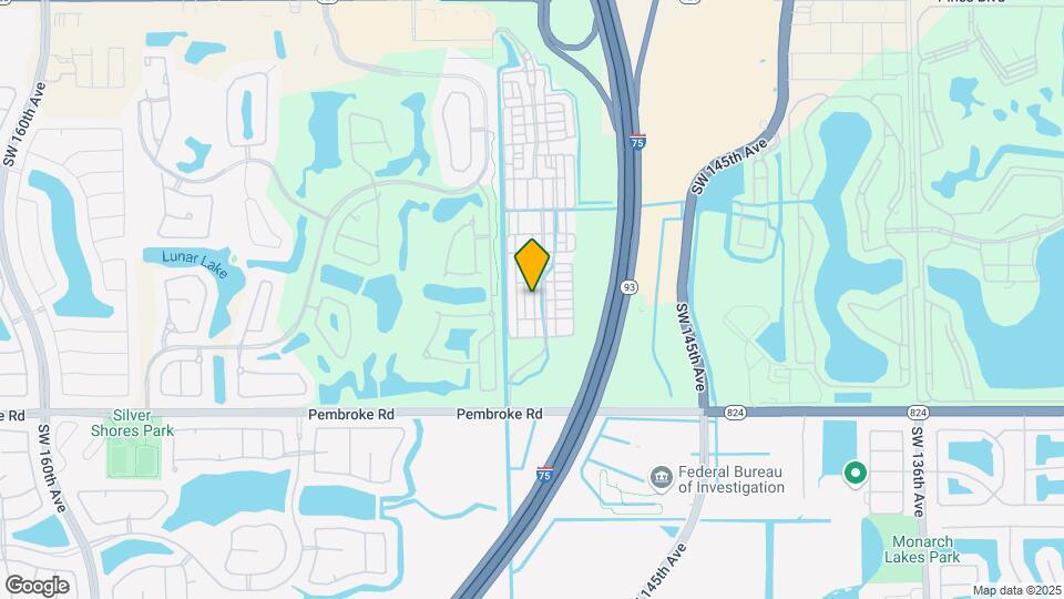 1321 SW 147th Ter Map and Location Details