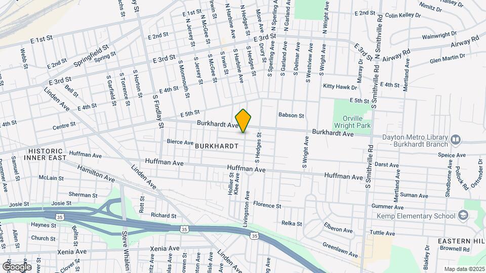 361 Sheridan Ave Map and Location Details