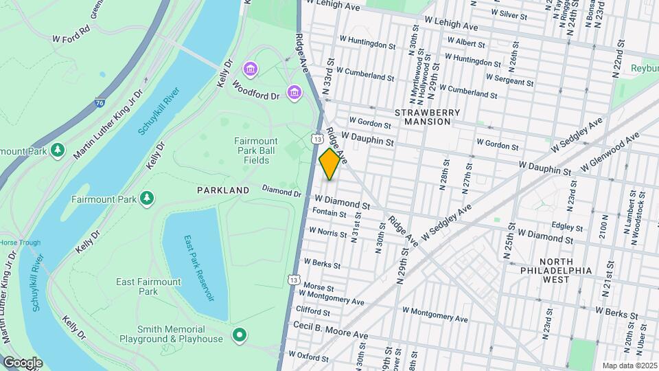 2129 N Natrona St Map and Location Details