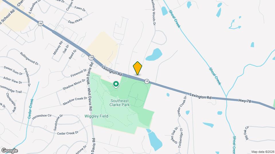 4599 Lexington Rd Map and Location Details