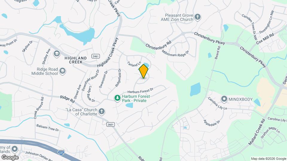 7804 Taymouth Ln Map and Location Details