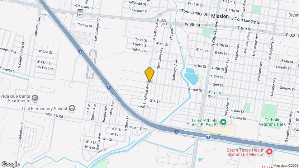 5 S Holland Ave Map and Location Details