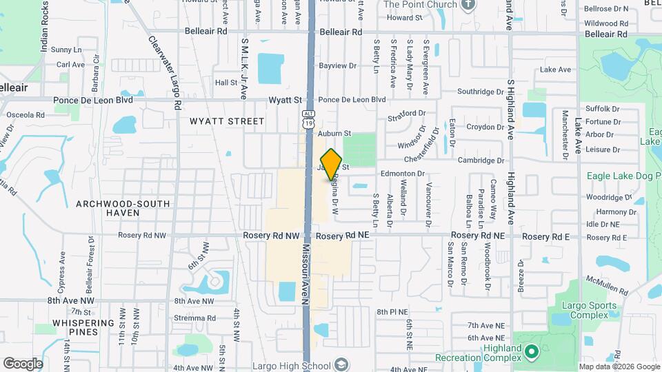 1429 Regina Dr W Map and Location Details