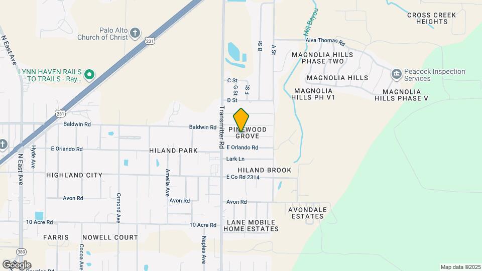 3613 Eagle Ln Map and Location Details