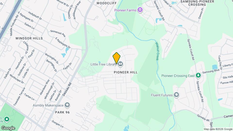 10905 Tildon Ave Map and Location Details