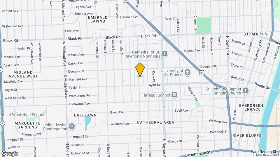 508 N William St Map and Location Details