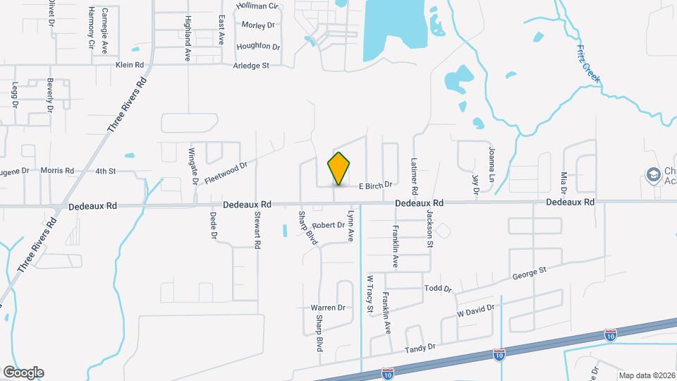 2400 E Birch Dr Map and Location Details