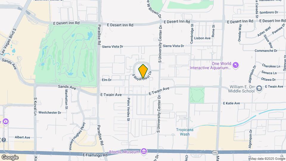 605 S Royal Crest Cir, Unit 4 Map and Location Details