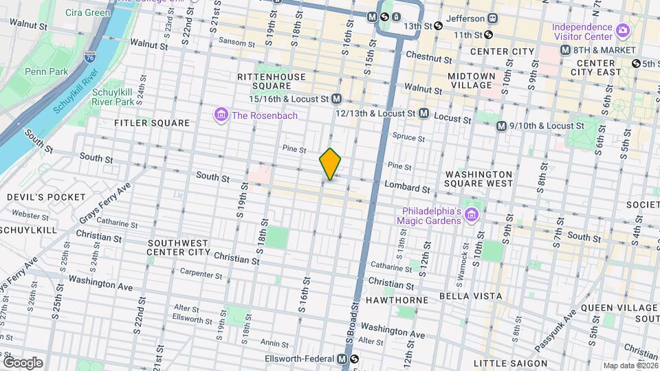 1534 Naudain St Map and Location Details
