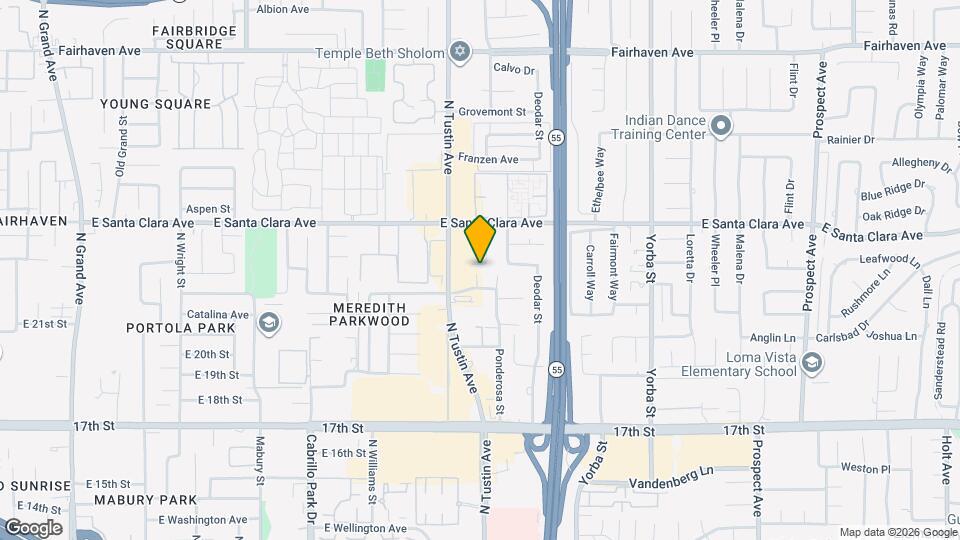 2210-2212 E Avalon Ave Map and Location Details