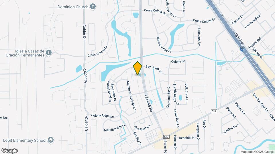 203 Glade Bridge Ln Map and Location Details