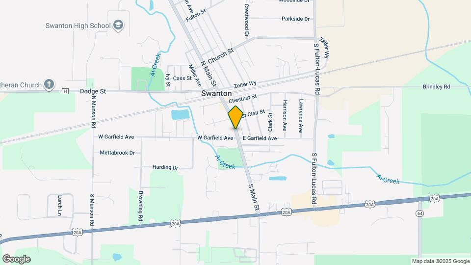 218 S Main St Map and Location Details