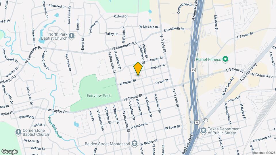 2104 N Alexander St Map and Location Details