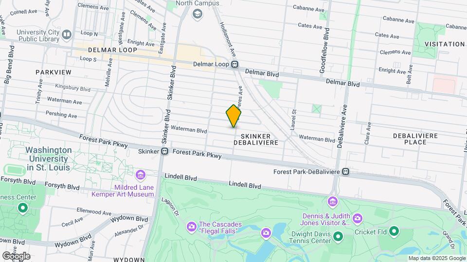 6001 Waterman Blvd Mapa y Detalles de la Ubicación