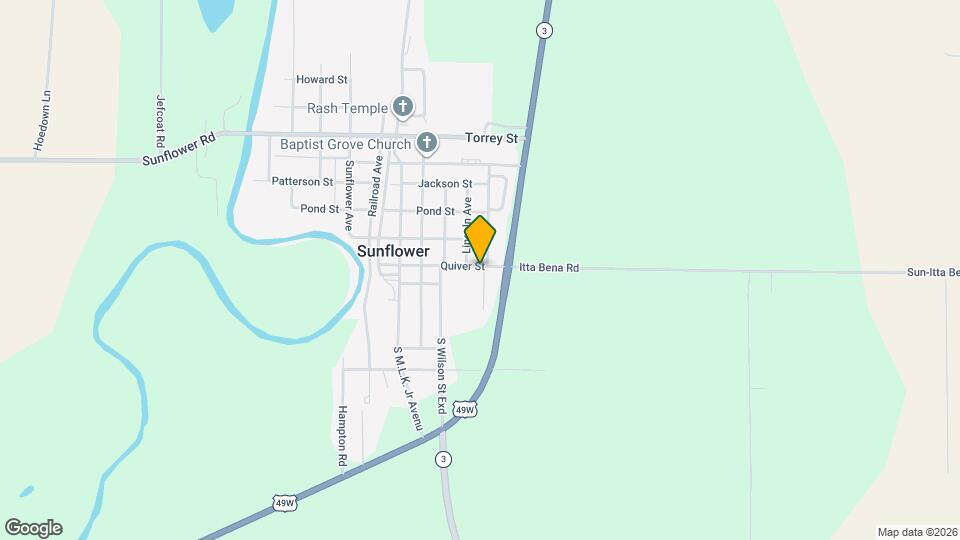 SUNFLOWER RIVER Map and Location Details