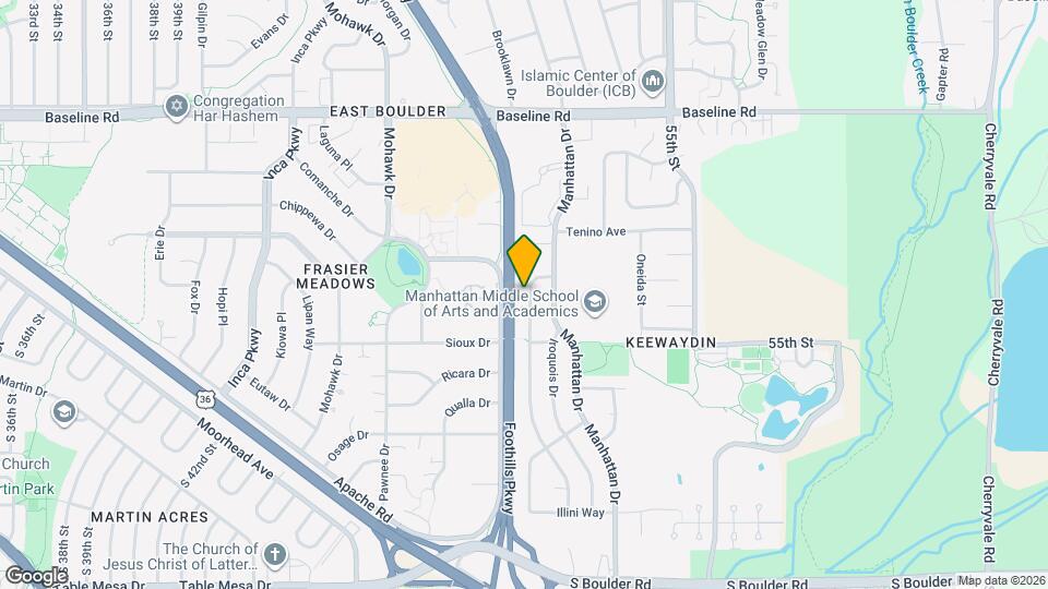 345 Seminole Dr Map and Location Details