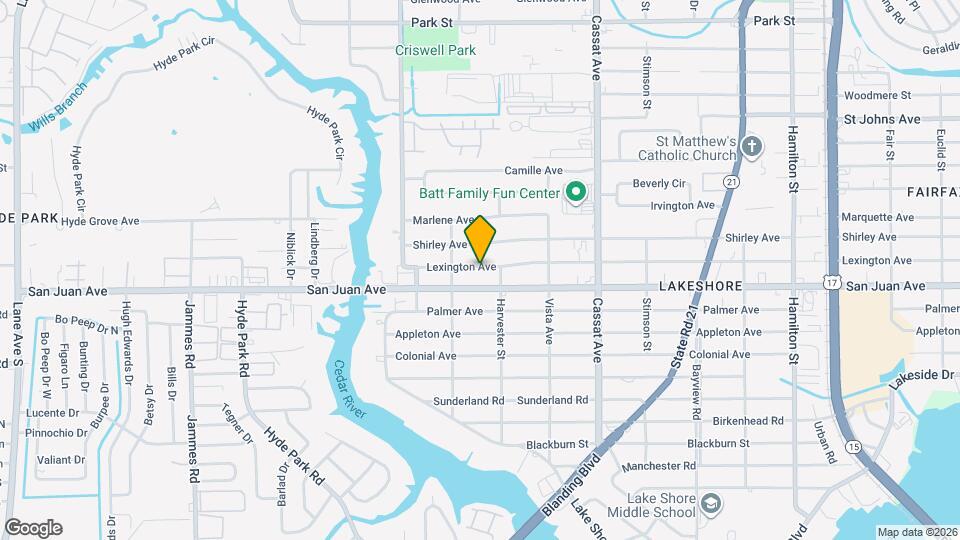 5222 Lexington Ave Map and Location Details