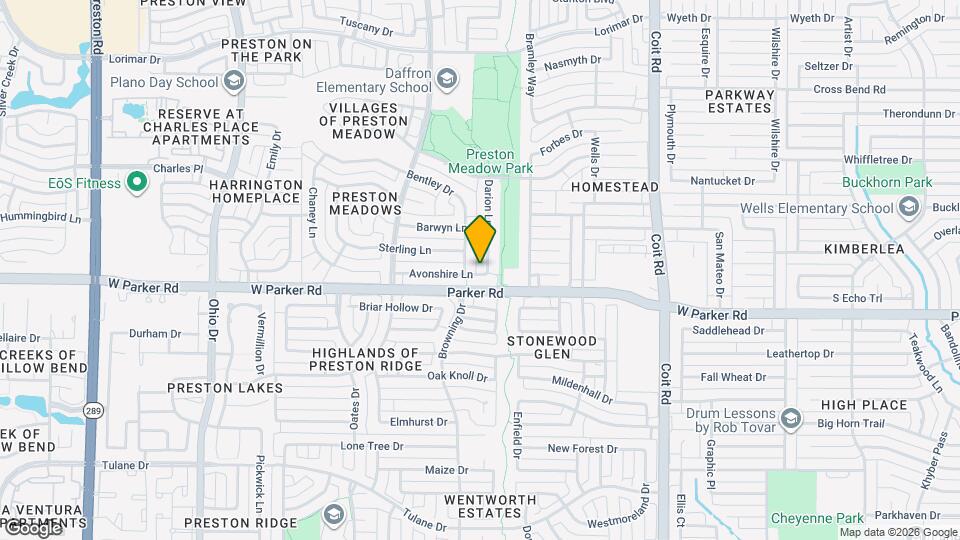 3301 Darion Ln Map and Location Details