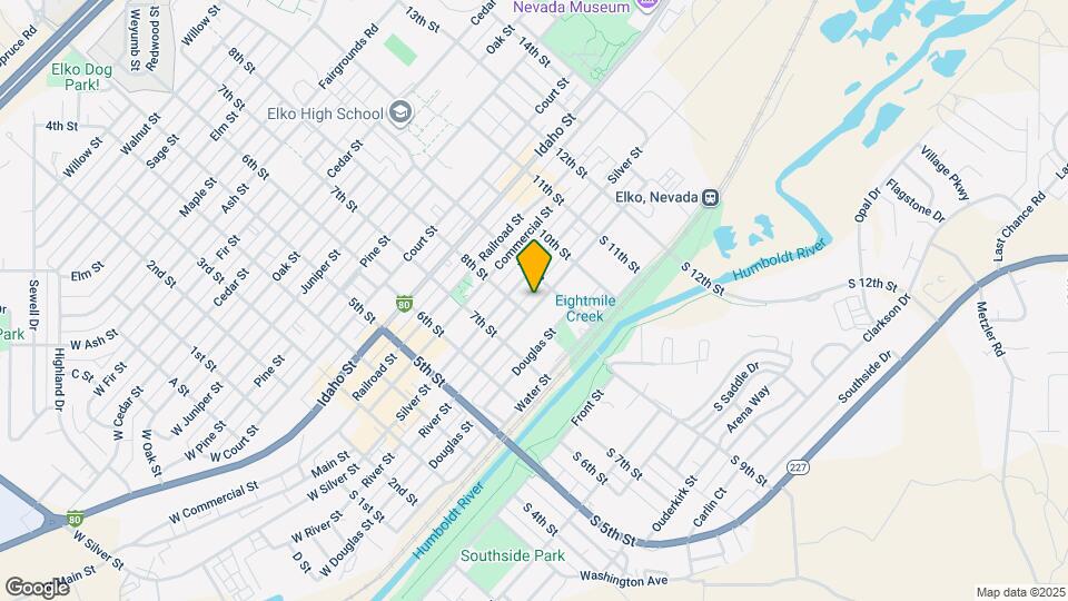 837 River St Map and Location Details