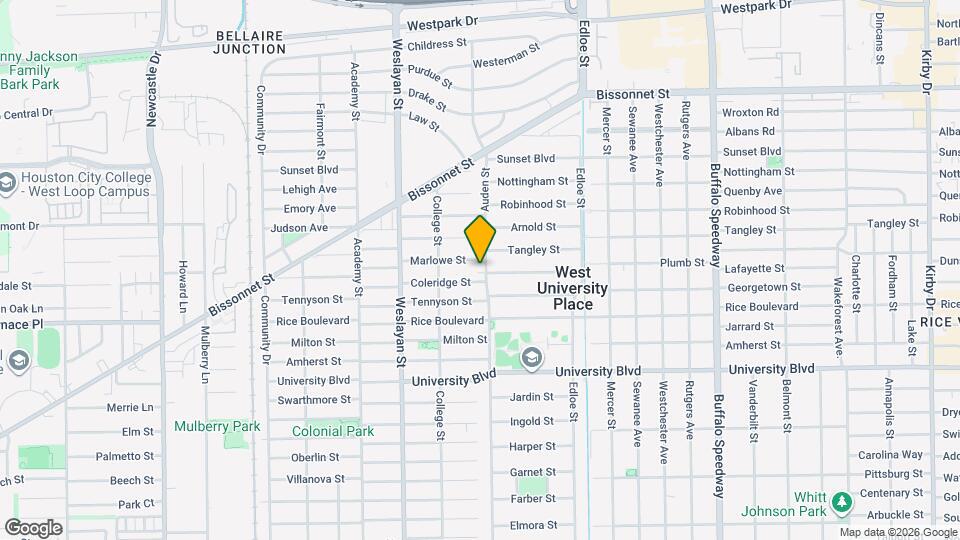 5912 Auden St Map and Location Details