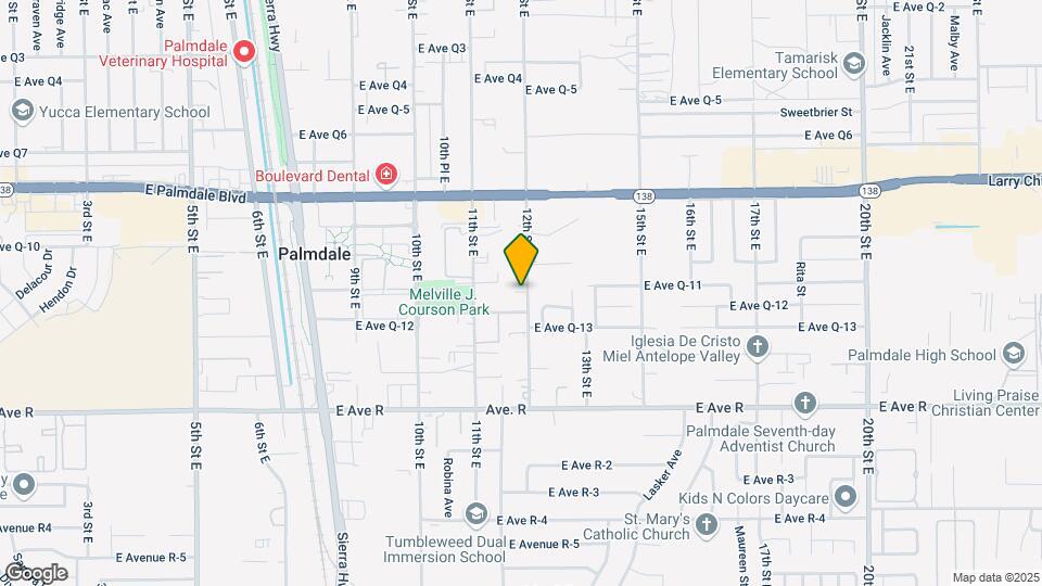38219 12th St E Map and Location Details