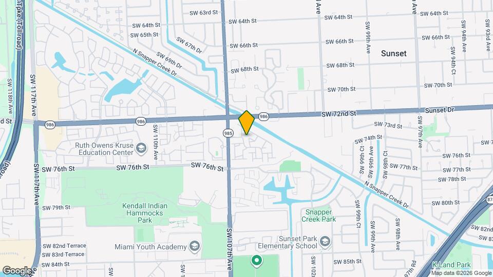 7382 SW 105th Pl Map and Location Details