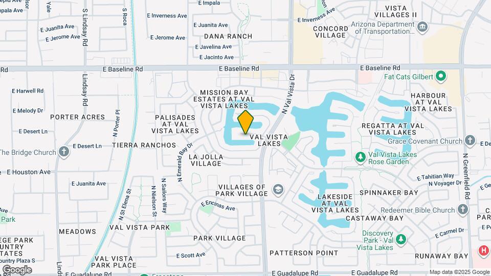 1407 E Coral Cove Dr Map and Location Details