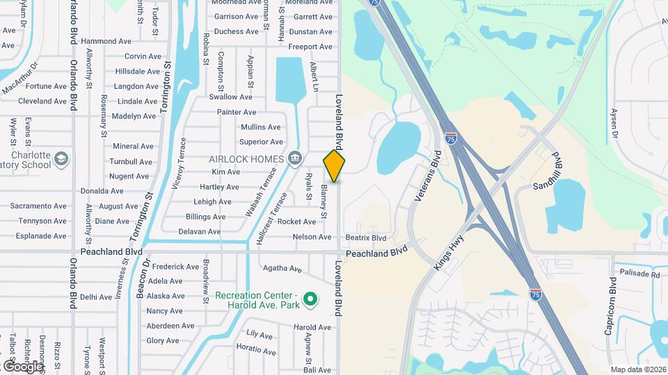 405 Loveland Blvd Map and Location Details