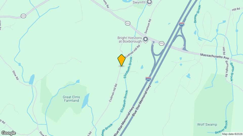 276 Codman Hill Rd Map and Location Details