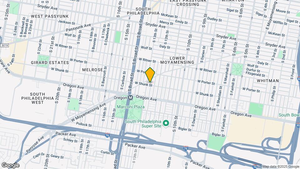 2520 S Iseminger St-Unit -1st floor Map and Location Details