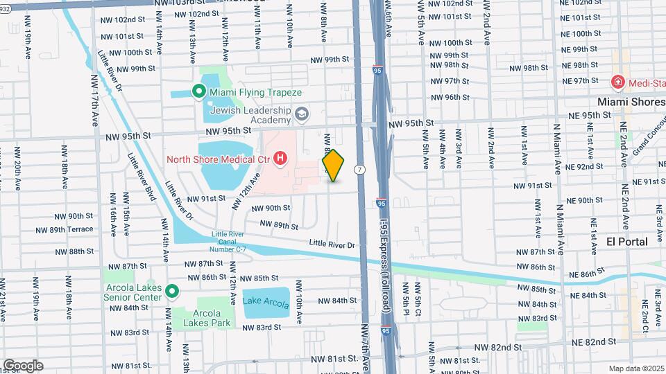 793 NW 91st St Map and Location Details