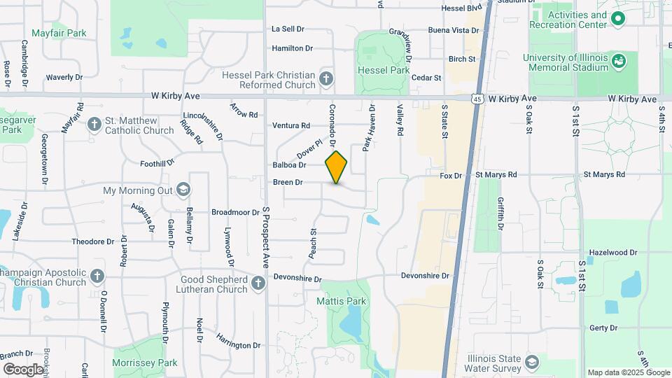 615 Breen Dr Map and Location Details