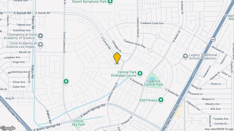 666 Cottonwood Hl Pl Map and Location Details