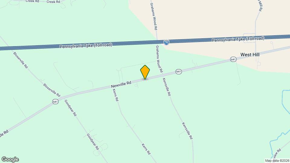 2224 Newville Rd Map and Location Details