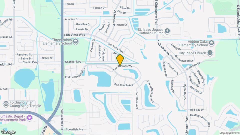 8344 Fort Thomas Way Map and Location Details