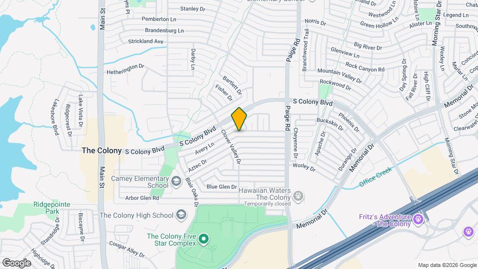 5116 Avery Ln Mapa y Detalles de la Ubicación