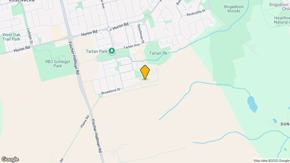 245 Broadacre Dr Map and Location Details