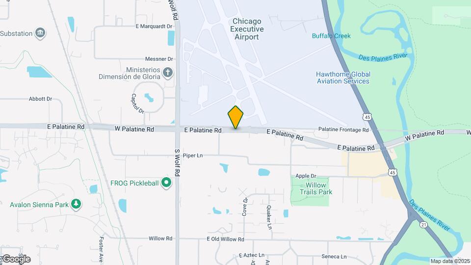 35 E Palatine Rd, Unit 1 Map and Location Details