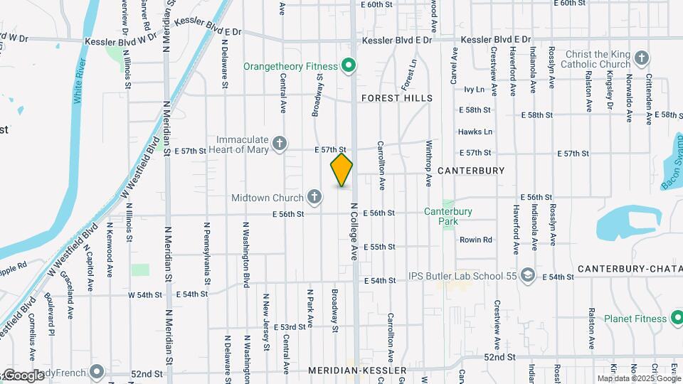 625 Northview Ave Mapa y Detalles de la Ubicación