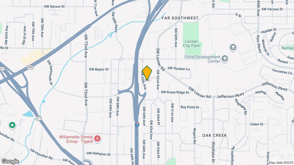 12607 SW 64th Ave Map and Location Details