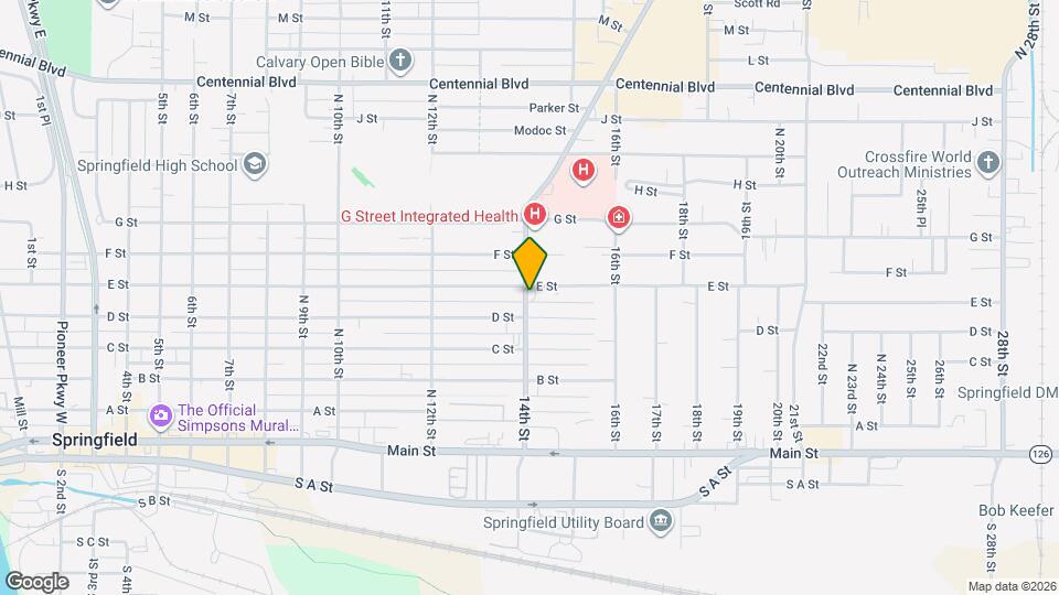 593 14th St Map and Location Details